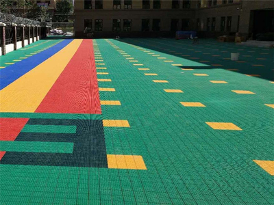 阿克蘇學(xué)校懸浮式拼裝運(yùn)動(dòng)地板 性價(jià)比高_(dá)按需定制