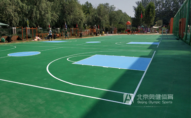 幼兒園操場運動地面鋪裝材料